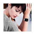 thumbnail image 5 of WorryFree Gadgets Metal Bling Band Compatible with Apple Watch Band 42mm 44mm 45mm iWatch Strap Wristband for Men Women iWatch Band Series 8 7 6 SE 5 4 3 2 1 - Silver, 5 of 5
