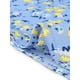 thumbnail image 5 of Vestido sin mangas de media abertura con estampado floral para mujer Inspire Chic, largo hasta la rodilla, con cinturón, en azul y amarillo, 5 of 7