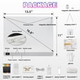 thumbnail image 2 of Pizarra LED para dibujar Cosmody 33 cm recargable, 8 colores, 2 of 9