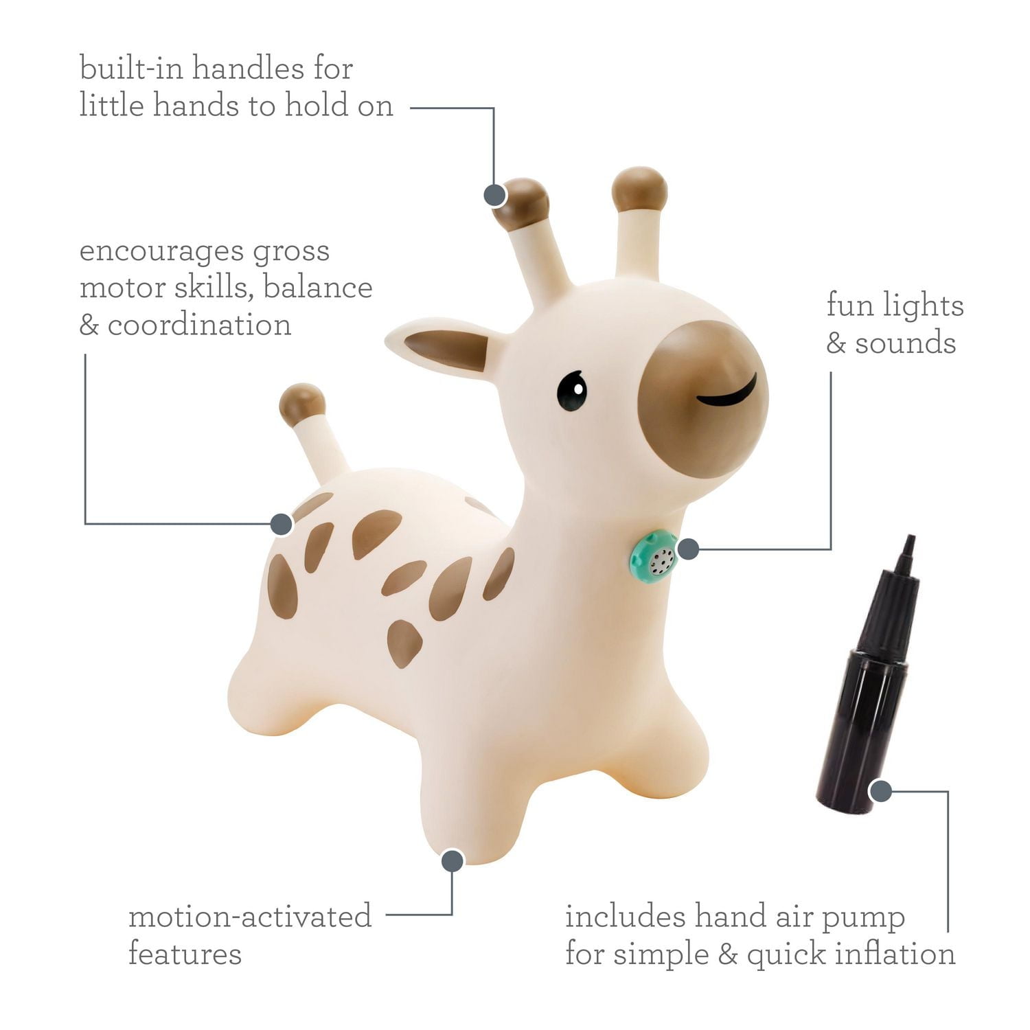 Infantino Bouncy Hoppy Pal - Girafe