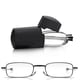 thumbnail image 1 of 4 pares de gafas de lectura con bloqueo de luz azul, gafas de lectura plegables, pequeños lectores plegables para hombres y mujeres, 1 of 5