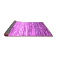 thumbnail image 2 of Ahgly Company Indoor Square Abstract Purple Contemporary Area Rugs, 6' Square, 2 of 4