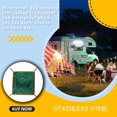 thumbnail image 3 of Soidarity Lona para tienda de campaña con gancho, toldo impermeable para refugio solar, toldo para tienda de campaña a prueba de lluvia, senderismo, carpas Verde Soidarity OD023395-03, 3 of 6