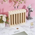 thumbnail image 4 of 0.7Inch Wooden Lipsticks Holder Essential Oil Storage Rack Pine Wood Storage Shelf, 4 of 5