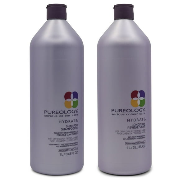 Pureology Hydrate Shampoo and Conditioner Combo Pack 33.8 oz.