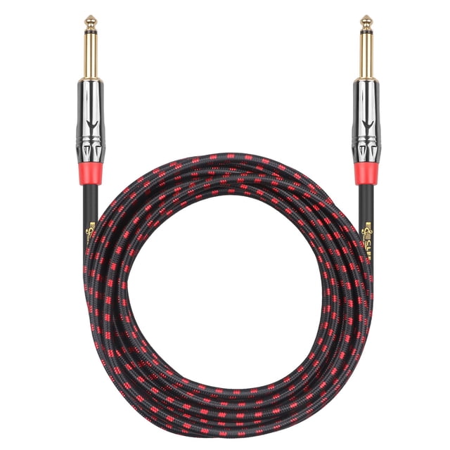 Cable de guitarra Clef Audio Labs Instrument 6m para bajo eléctrico