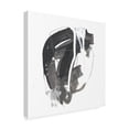 thumbnail image 2 of Trademark Fine Art 'Gray Scale VI' Canvas Art by June Erica Vess, 2 of 4