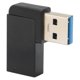 thumbnail image 5 of Adaptador USB 3,0 hembra a macho, extensor profesional de alta velocidad con codo de 90 grados, USB 3,0 para ordenador portátil, 5 of 5