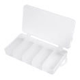 thumbnail image 1 of Caja de 5 compartimentos para señuelos de mosca, caja de almacenamiento para aparejos de pesca, gancho para cuchara, caja para aparejos de cebo, pequeña, 1 of 8