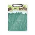 thumbnail image 1 of Pluie Nuage Mer Temps Modèle Presse-Papier Dossier Écriture Pad Support Plaque A4, 1 of 4