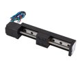 thumbnail image 1 of Linear Guide Rail Motion Slide Actuator, 100mm Stroke High Efficiency Linear Guide Rail Slide Actuator Aluminium Alloy 28 Stepper Motor  for DIY, 1 of 7