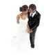 thumbnail image 5 of Novia \u0026 de Novio Novia Y Novio Pastel de Bodas, 5 of 6