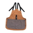 thumbnail image 4 of Elodie Kitchen Apron Front Pocket Multipurpose for Women Men for Shop Cafe Crafting caramel, 4 of 8