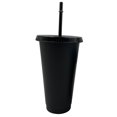 thumbnail image 2 of Christmas Straw Cup Festive Reusable PP Solid Color Drinking Tumbler with Lid for Home, 2 of 8