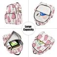 thumbnail image 5 of FORMRS Mini Backpack Purse for Women Travel Daypack Casual Shoulder Bag, Pink Ice Cream, 5 of 7