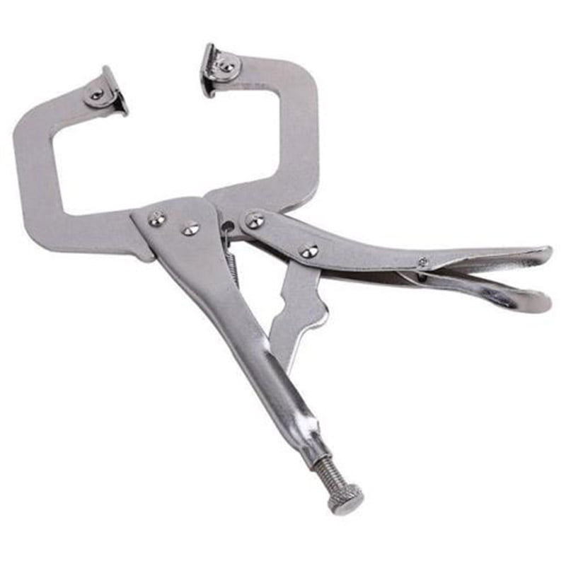 Plier Metal Sheet C-Clamps Vice Grip Pliers Welding Mini Vise Locking Clamping 