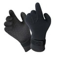 thumbnail image 3 of Diving Gloves Warm Wetsuit Winter Gloves for Snorkeling Water Sports Rafting 5mm L, 3 of 8