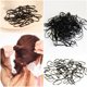 thumbnail image 2 of Guardurnaity 1000 Uds. Banda elástica desechable para mujer, cinta para el pelo de goma, coleta Accesorio para el cabello, 2 of 6
