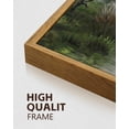 thumbnail image 3 of Drsoum Canvas Wall Art Vintage Classical Framed Paints 11x14in Pastel Valley Cow Farm Field Room Decor for Hallway - Natural Framed, 3 of 6