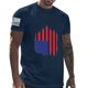 thumbnail image 1 of Mens Casual Pantalones Cortos Cuello Redondo Gradación Impresión Suéter Camiseta, Blusa Deportiva de Fitness para Hombres, 1 of 4