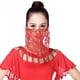 thumbnail image 2 of Lady Belly Dance Lentejuelas Facial Accesorio De Disfraz De Halloween Rojo+Lady Belly Dance Lentejuelas Facial Accesorio De Disfraz De Halloween Negro Zulema none, 2 of 8