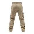 thumbnail image 3 of Domzest Tectical Pants for Men Stretch Ripstop Waterproof Cargo Pants with Pockets Hiking Big and Tall Work Pantalones Khaki 2XL, 3 of 8