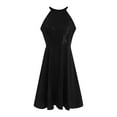 thumbnail image 4 of Vestido ajustado sin mangas con lentejuelas, elegante y a la moda para mujer - Poliéster, diseño brillante para fiestas/veladas, 4 of 5