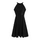 thumbnail image 4 of Vestido ajustado sin mangas con lentejuelas, elegante y a la moda para mujer - Poliéster, diseño brillante para fiestas/veladas, 4 of 5