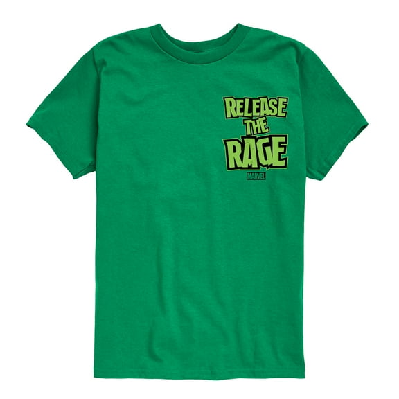 Marvel Hulk - Release The Rage - Toddler And Youth Short Sleeve Graphic T-Shirt