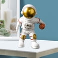 thumbnail image 3 of Modelo creativo de estatua de , del espacio exterior, de , decoración de escultura para estante de Hotel, decoración 235x17x11CM Baoblaze Estatuilla de estatua de astronauta, 3 of 8