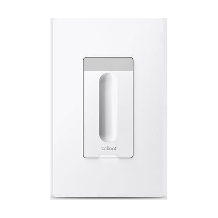 Brilliant - Smart Dimmer Switch - White