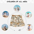 thumbnail image 6 of FORMRS Boys Swim Trunks Quick Dry Mesh Liner Boardshorts Sizes XS-XL, Forest Pattern, 6 of 7