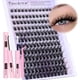 thumbnail image 1 of Kit de extensión de pestañas Pawotence Lash Clusters Wispy 10-18 mm, 1 of 8