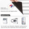 thumbnail image 2 of Dailycode Dishwasher Magnet Cover Magnetic Fridge Door Cover Home Kitchen Decor, Silver Gray and White Stripes, 23"x 26", 2 of 6