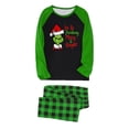 thumbnail image 2 of Pijamas navideños a juego Grinch - TKing Fashion 2024 Nuevos conjuntos de pijamas navideños familiares a juego Grinch, pijamas navideños navideños para parejas, adultos y niños, Mujer S, 2 of 3