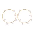 thumbnail image 2 of Pendientes étnicos de perlas Pendientes huecos clásicos Regalos de joyería para mujer Wmkox8yi sjalhkljlk418, 2 of 7
