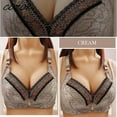 thumbnail image 5 of 2pcs Plus Size Bra for Women Without Underwire Push Up Comfort Underwear Female Bras Large Size BH Bralette Lace Sexy Plus Size Brassiere, 5 of 8
