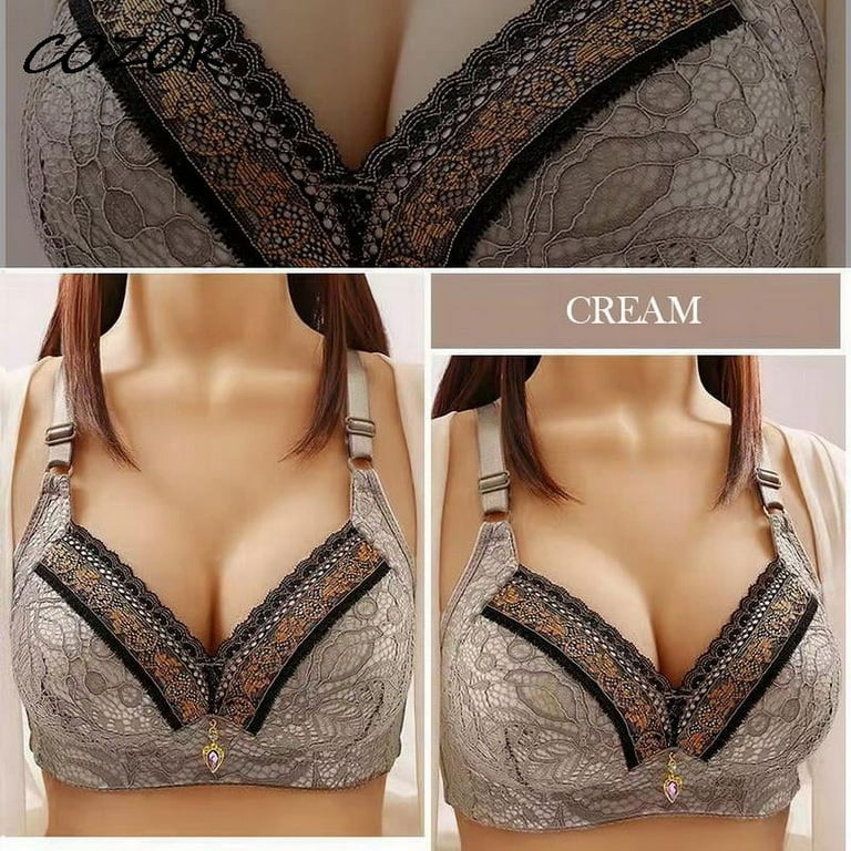 2pcs Plus Size Bra for Women Without Underwire Push Up Comfort Underwear  Female Bras Large Size BH Bralette Lace Sexy Plus Size Brassiere
