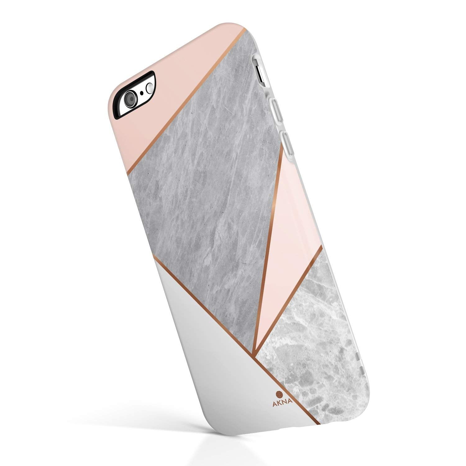Iphone 6 6s Case Marble Collection High Impact Flexible Silicon Case Both Iphone 6 Iphone 6s Pink Marble Geometric 9 U S Walmart Com