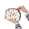 thumbnail image 6 of YFYANG 2 Piece Women's Portable Makeup Bags, Strawberry Floral Graffiti Clutch Travel Toilet Bags Cosmetic Organizer, 6 of 7