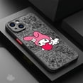 thumbnail image 3 of Funda mate de Hello Kitty Kuromi Melody para Apple iPhone, 15, 11, 14, 13, 12 Pro, 7, XR, X, XS, Max, 8 Plus, 6, 6S, SE, 2022, 15Pro, 3 of 5