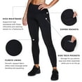 RBX Active Women's Full Length High Waist Fleece Lined Leggings with