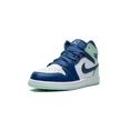 thumbnail image 4 of JORDAN PRE SCHOOL Jordan 1 Mid PS "Blue Mint" 640734 413 640734 413 from Stadium Goods, 4 of 8