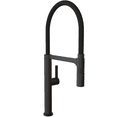 thumbnail image 5 of DAX Brass Single Handle Pull Out Kitchen Faucet with Dual Sprayer and Shower, Black, 5 of 7