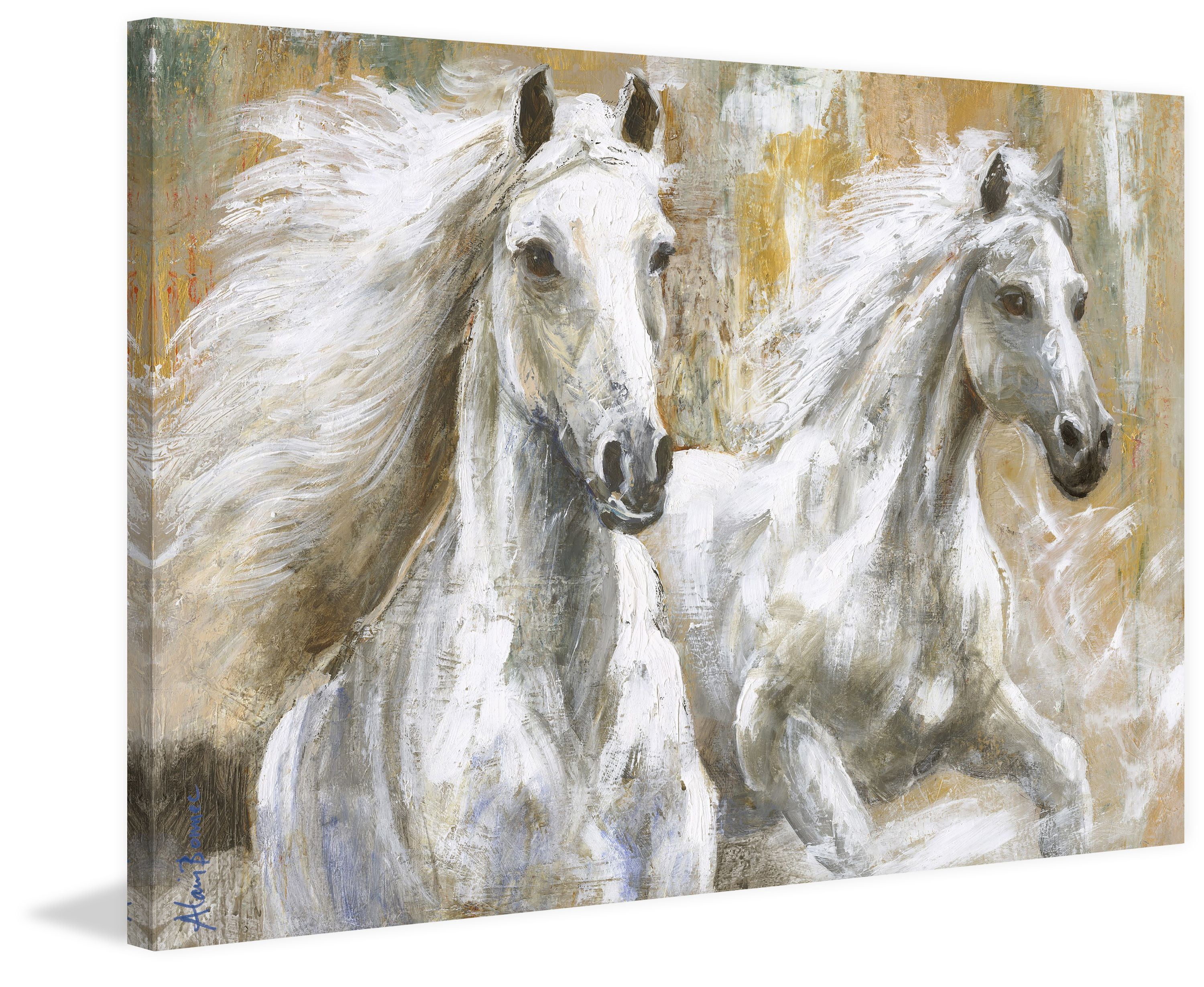 "Freedom" Painting Print on Wrapped Canvas