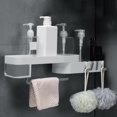 thumbnail image 3 of Estante de Almacenamiento perfecl Estante Giratorio Multifunción Blanco + gris, 3 of 8
