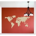 thumbnail image 4 of World Map Wall Art Earth Atlas Decal Sticker, 4 of 4