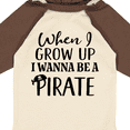 thumbnail image 4 of Inktastic Pirate Future Childs Boys or Girls Long Sleeve Baby Bodysuit, 4 of 5