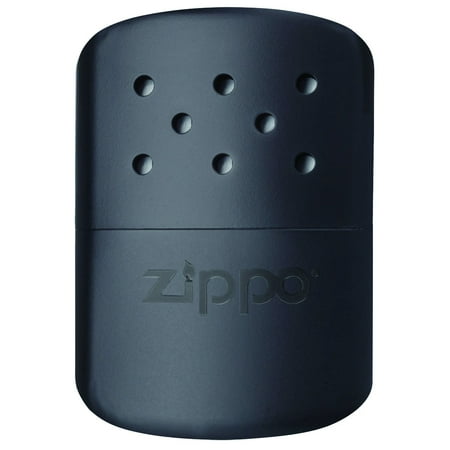 UPC: 0041689403348 | Zippo 12-Hour Black Matte Refillable Hand Warmer