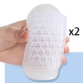 thumbnail image 4 of 2x Soft Heel Cups Plantar Fasciitis Insert Shock Absorption All Day Wear, 4 of 8